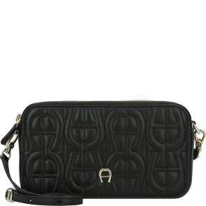 AIGNER Diadora Umhängetasche Leder 19 cm