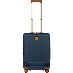 Bric's Capri 4 Rollen Kabinentrolley 55 cm Laptopfach mit Dehnfalte
