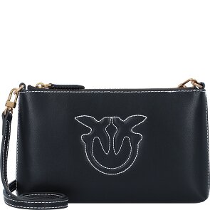 PINKO Flat Horizontal Umhängetasche Leder 20 cm