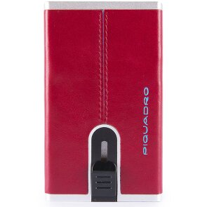 Piquadro Blue Square Kreditkartenetui RFID Leder 6 cm