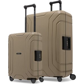 Redolz Essentials 15 4-Rollen 15 Kofferset S+L mit Dreipunktverschluss