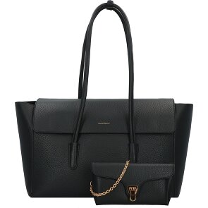 Coccinelle Double Beat Shopper Tasche Leder 47 cm Coccinelle Double Beat Shopper Tasche Leder 47 cm