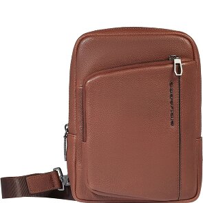 Piquadro Cronus Umhängetasche Leder 18 cm