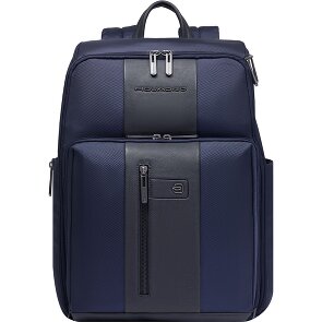 Piquadro Brief Reiserucksack Leder 43 cm laptopfach