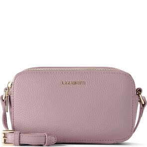 Lazarotti Bologna Leather Umhängetasche Camera-Bag Leder Double-Zip 18 cm