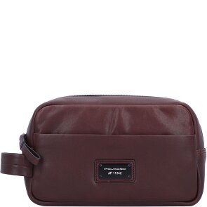 Piquadro Harper Kulturbeutel Leder 23 cm