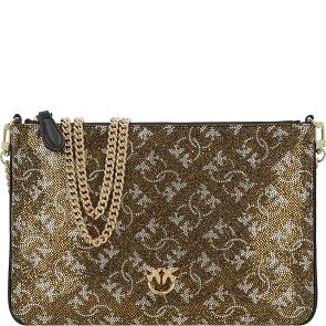 PINKO Flat Classic Clutch Tasche Leder 25 cm PINKO Flat Classic Clutch Tasche Leder 25 cm