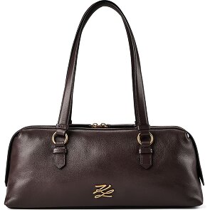 Karl Lagerfeld Autograph Schultertasche Leder 35 cm