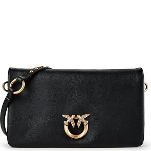PINKO Love Soft Clutch Tasche Leder 19.5 cm