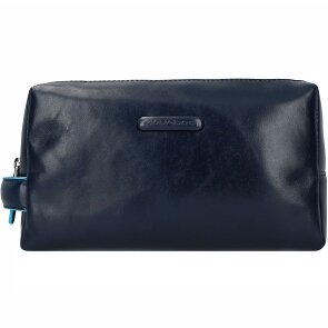 Piquadro Blue Square Kulturbeutel Leder 25 cm