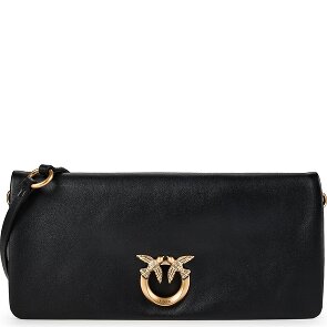 PINKO Love Soft Clutch Tasche Leder 27 cm