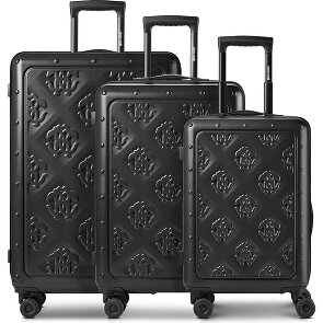 Roberto Cavalli Florence 4 Rollen Kofferset 3-teilig mit Dehnfalte