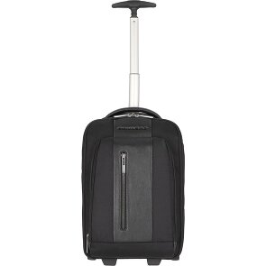 Piquadro Brief 2 Rollen Rucksacktrolley 40 cm Laptopfach