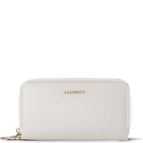 Lazarotti Bologna Leather XL Double Zip-Around Geldbörse RFID Leder 20 cm