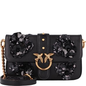 PINKO Love One Mini Bag Umhängetasche Leder 18 cm