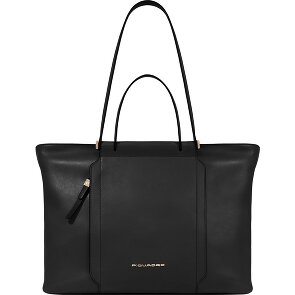 Piquadro Circle Shopper Tasche Leder 38 cm Laptopfach