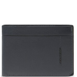 Piquadro Portuom Geldbörse RFID Schutz Leder 13 cm