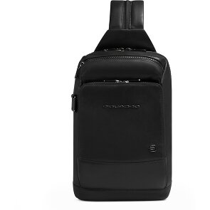 Piquadro Monospalla Umhängetasche Leder 31 cm Piquadro Monospalla Umhängetasche Leder 31 cm