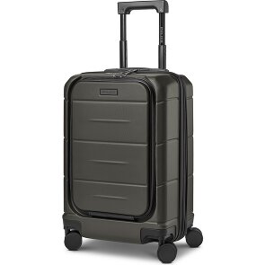 Police London 4 Rollen Kabinentrolley 55 cm Laptopfach mit Dehnfalte