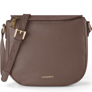 Lazarotti Bologna Leather Crossbody Umhängetasche Leder 25 cm
