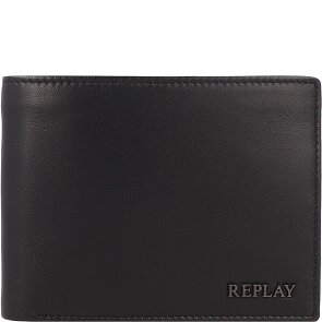 Replay Geldbörse RFID Schutz Leder 13 cm Replay Geldbörse RFID Schutz Leder 13 cm
