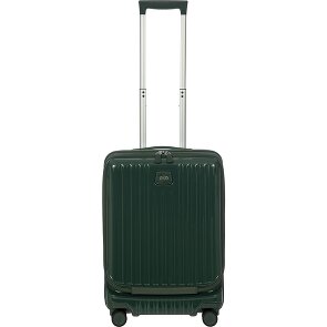 Bric's Positano 4 Rollen Kabinentrolley 55 cm mit Dehnfalte
