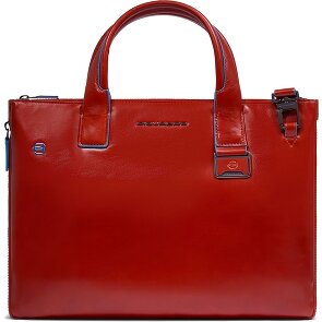 Piquadro Blue Square Shopper Tasche Leder 38 cm Laptopfach mit Dehnfalte Piquadro Blue Square Shopper Tasche Leder 38 cm Laptopfach mit Dehnfalte
