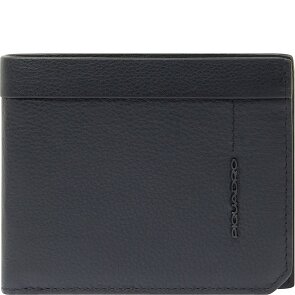 Piquadro Portoum Geldbörse RFID Schutz Leder 10.5 cm