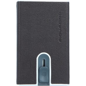 Piquadro Black Square Kreditkartenetui Leder 6 cm Piquadro Black Square Kreditkartenetui Leder 6 cm