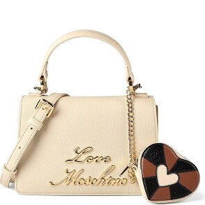 Love Moschino Heart Charm Handtasche Leder 21 cm