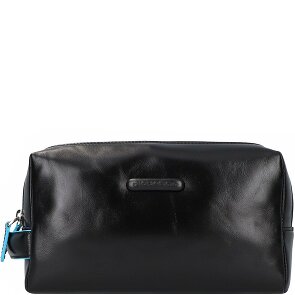 Piquadro Blue Square Kulturbeutel Leder 25 cm