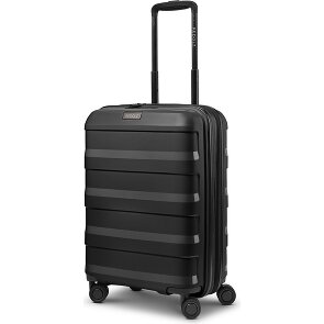 Redolz Pro PP 4 Rollen Kabinentrolley 55 cm mit Dehnfalte