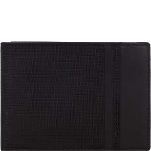 Piquadro Woody Geldbörse RFID Schutz Leder 13 cm