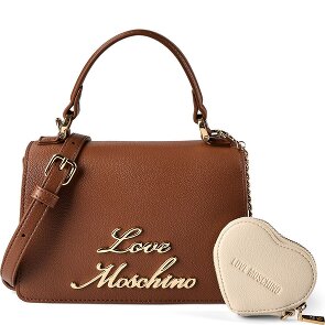 Love Moschino Heart Charm Handtasche Leder 21 cm