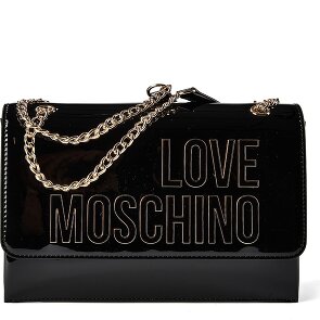 Love Moschino Enameled Logo Schultertasche 25 cm