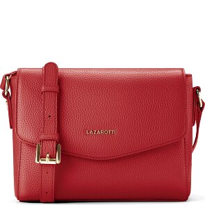 Lazarotti Bologna Leather Crossbody Umhängetasche Leder 22 cm