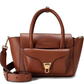 Coccinelle Double Beat Schultertasche Leder 21 cm