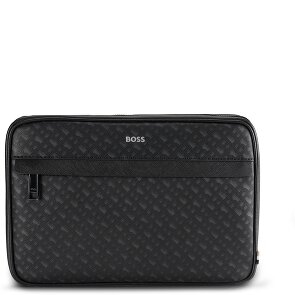 Boss Zair Kulturbeutel Leder 28 cm
