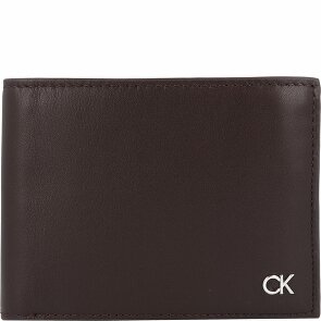 Calvin Klein Metal CK Geldbörse RFID Schutz Leder 13 cm