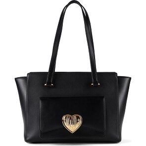 Love Moschino Victory Heart Shopper Tasche Leder 34 cm