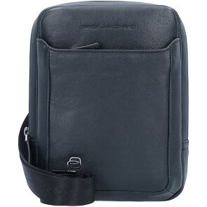 Piquadro Black Square Umhängetasche Leder 17 cm