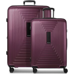 Redolz Essentials 14 4-Rollen Kofferset M+L mit Dehnfalte