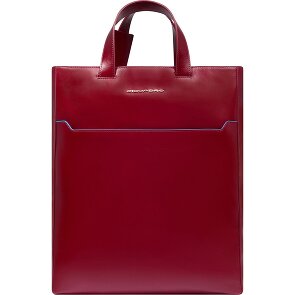 Piquadro Blue Square Schultertasche RFID Schutz Leder 30 cm Laptopfach