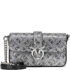 PINKO Love One Mini Bag Umhängetasche Leder 18 cm