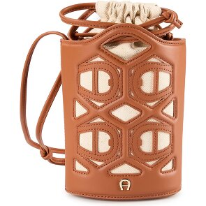 AIGNER Azzura Mini Bag Umhängetasche Leder 12 cm