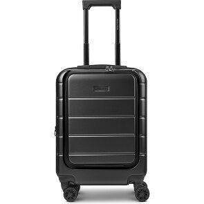 Police Dublin 4 Rollen Kabinentrolley S 54 cm Laptopfach mit Dehnfalte
