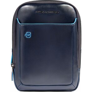 Piquadro Blue Square Mini Bag Umhängetasche Leder 17 cm Piquadro Blue Square Mini Bag Umhängetasche Leder 17 cm