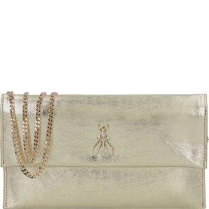 Patrizia Pepe Fly Clutch Tasche Leder 27 cm
