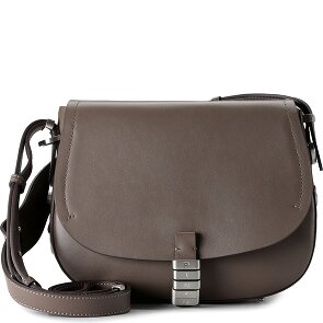 PINKO Saddle Umhängetasche Leder 24 cm
