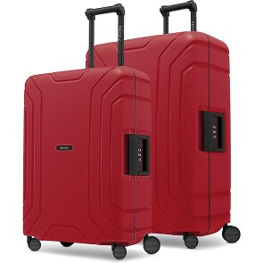 Redolz Essentials 15 4-Rollen Kofferset M+L mit Dreipunktverschluss
